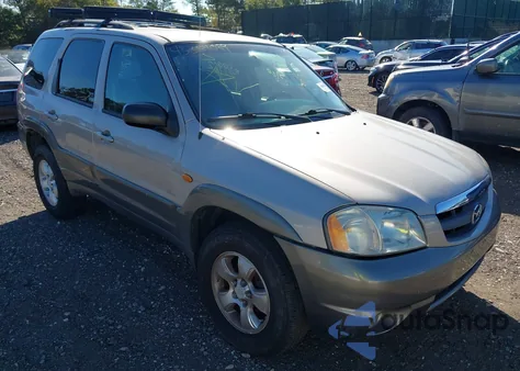 2001 Mazda Tribute Es V6/Lx V6 from USA, damaged, VIN 4F2YU08161KM23806